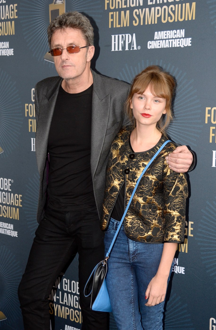 Reżyser "Idy" Paweł Pawlikowski oraz aktorka Agata Trzebuchowska /MICHAEL NELSON /PAP/EPA