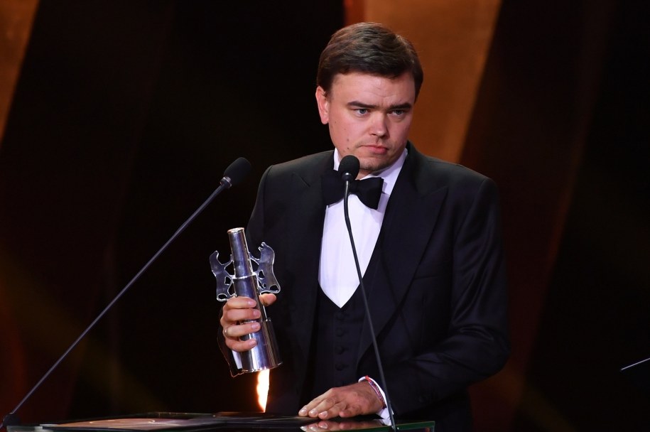 Reżyser Jan P. Matuszyński odebrał Srebrne Lwy dla filmu "Żeby nie było śladów" / 	Adam Warżawa    /PAP
