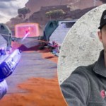 Reżyser Splitgate 2 żałuje decyzji. W tle hasło "Make America Great Again"