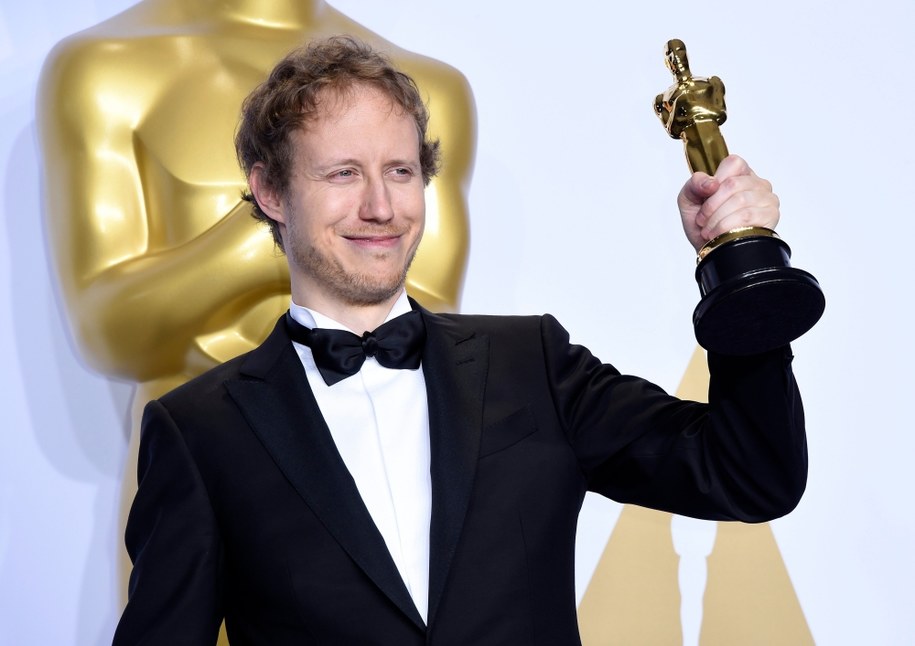 Reżyser "Syna Szawła" Laszlo Nemes z Oscarem za najlepszy film nieanglojęzyczny /PAUL BUCK  /PAP/EPA