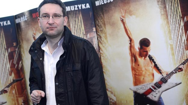 Reżyser "Żywie Biełoruś" - Krzysztof Łukaszewskicz - chce swym filmem skruszyć mur reżimu /PAP