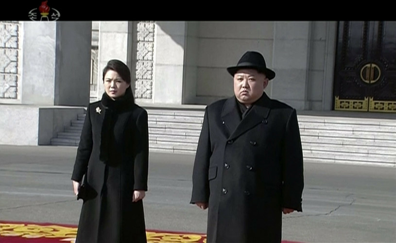 Ri Sol-Ju i Kim Dzong Un /EastNews /East News