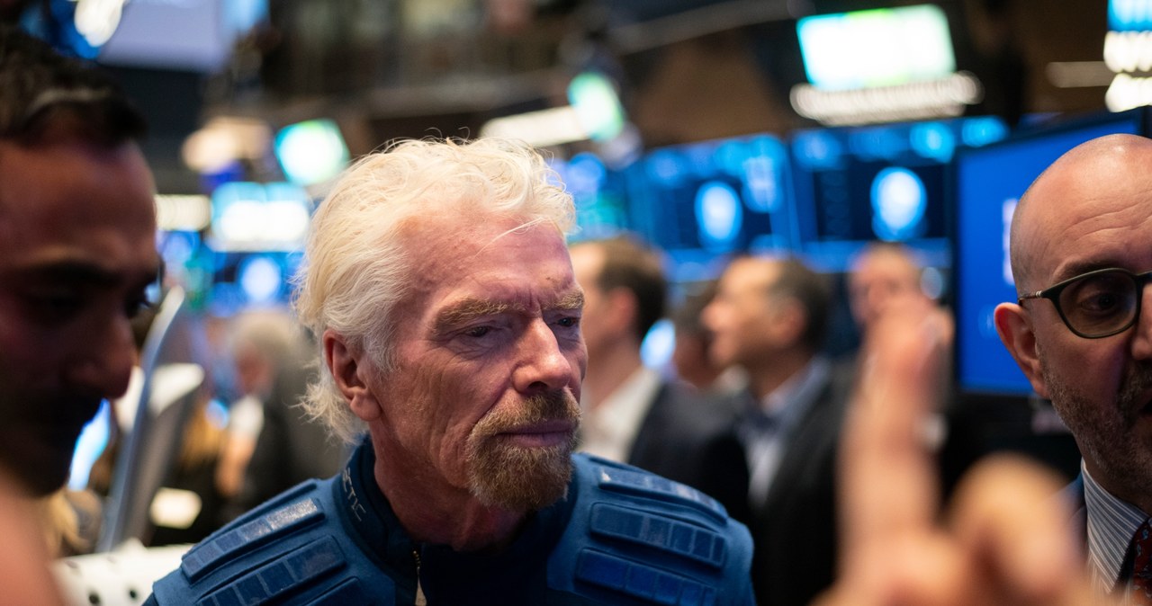Richard Branson - szef Virgin Galactic /AFP