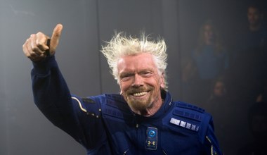 Richard Branson wysyła ludzi w kosmos. Lub bardzo blisko niego