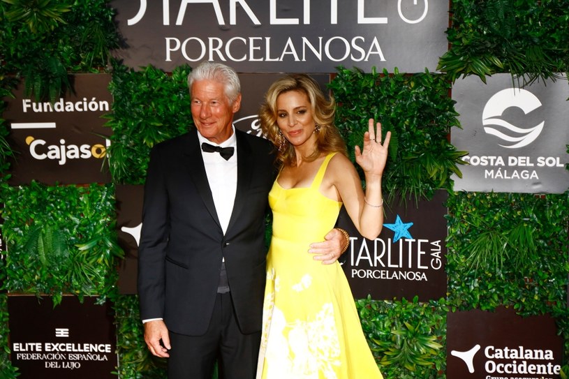 Richard Gere i Alejandra Silva na gali Starlite Porcelanosa / Alvaro Cabrera/Getty Images /Getty Images