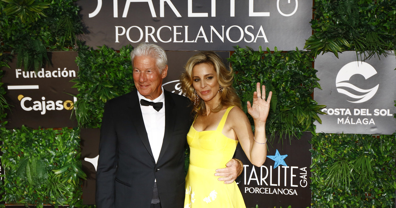 Richard Gere i Alejandra Silva na gali Starlite Porcelanosa / Alvaro Cabrera/Getty Images /Getty Images