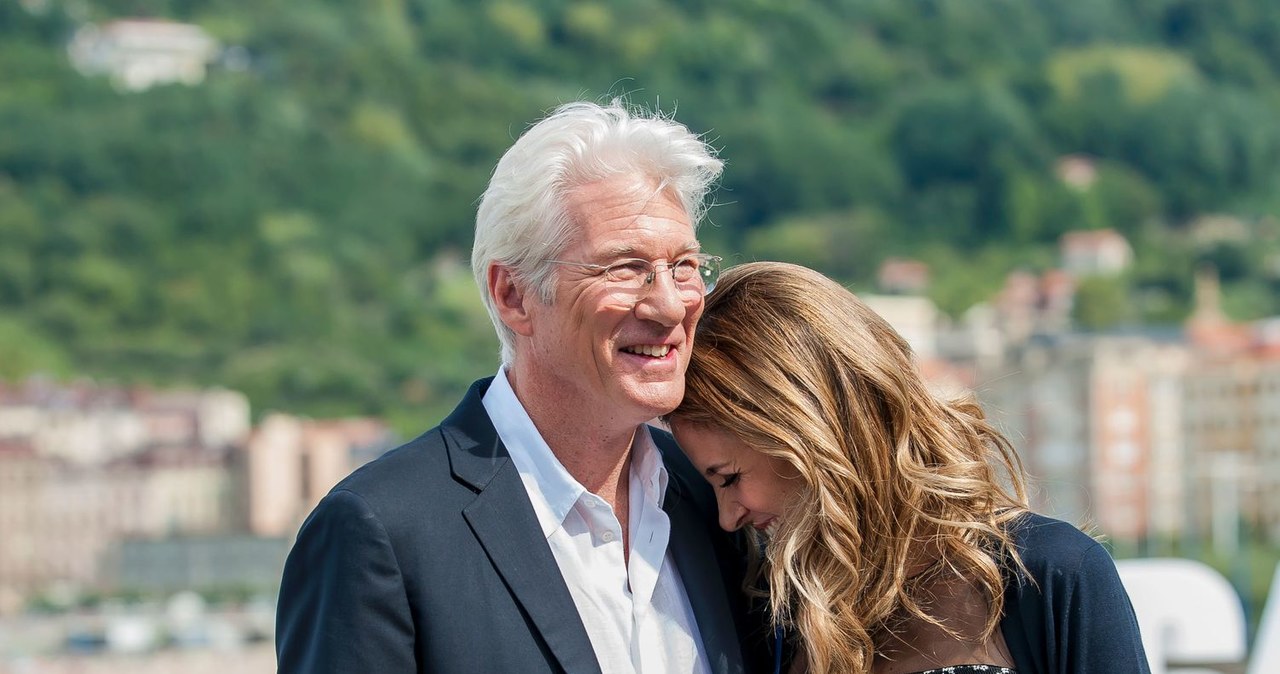 Richard Gere i Alejandra Silva /Eli Gorostegi /AFP