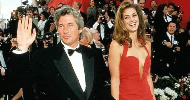 Richard Gere i Cindy Crawford u szczytu powodzenia. /East News