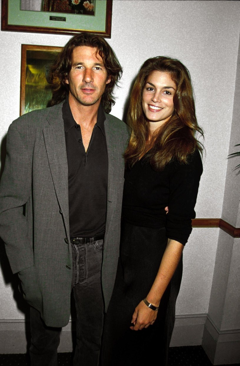 Richard Gere i Cindy Crawford /Dave Benett /Getty Images