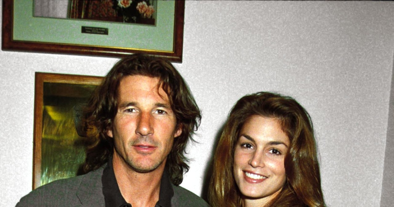 Richard Gere i Cindy Crawford /Dave Benett /Getty Images