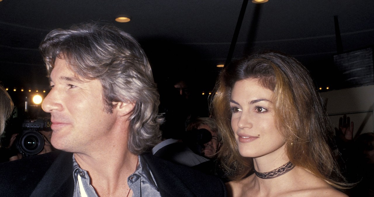 Richard Gere i Cindy Crawford / Ron Galella/Ron Galella Collection  /Getty Images