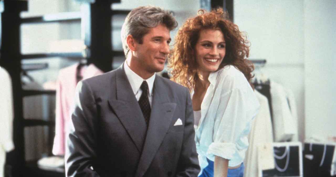 Richard Gere i Julia Roberts w scenie z "Pretty Woman" /Archive Photos / Camerapress /Agencja FORUM