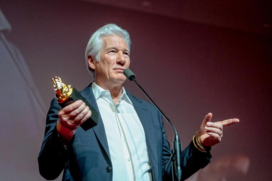 Richard Gere podczas 27. edycji Festiwalu EnergaCAMERIMAGE /Tytus Żmijewski /PAP