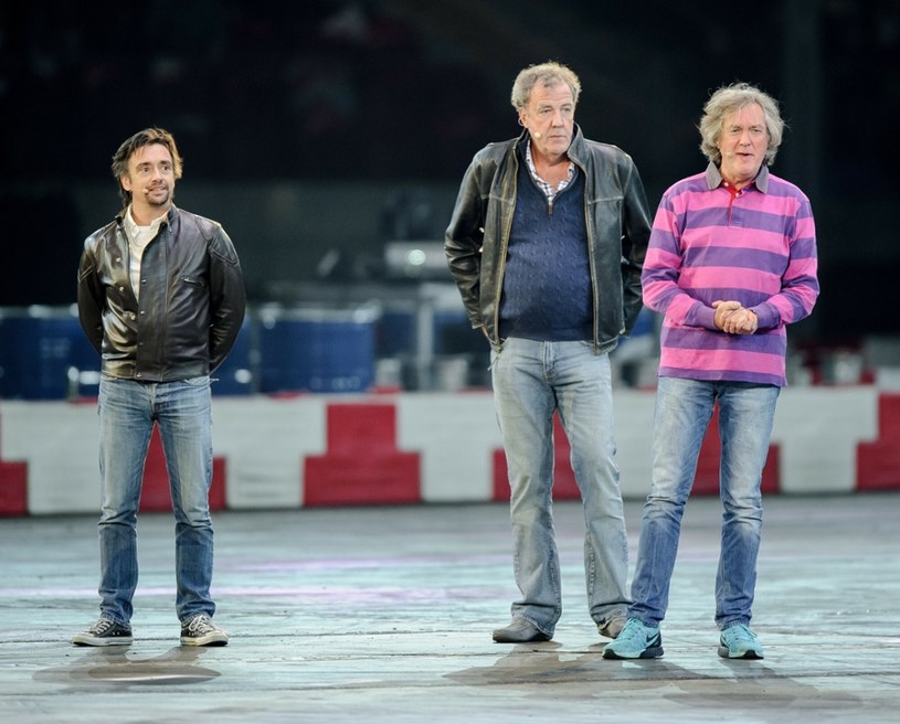 Richard Hammond, Jeremy Clarkson i James May /Rafał Oleksiewcz /Reporter