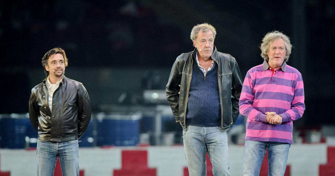 Richard Hammond, Jeremy Clarkson i James May /Rafał Oleksiewcz /Reporter