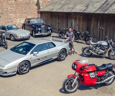Richard Hammond wyprzedaje swoją kolekcję. Do kupienia unikatowe Bentley, Lotus i Moto Guzzi!