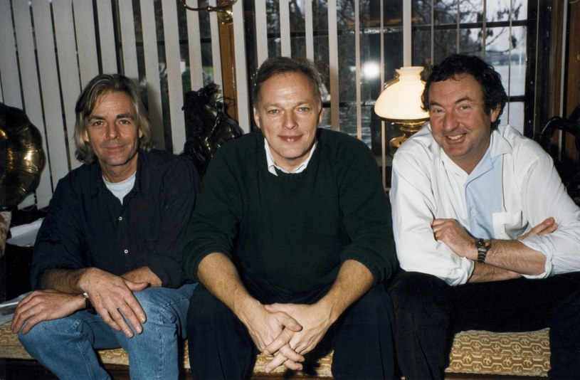 Richard Wright, David Gilmour i Nick Mason (Pink Floyd) w 1994 r. /Sobli/RDB/ullstein bild /Getty Images