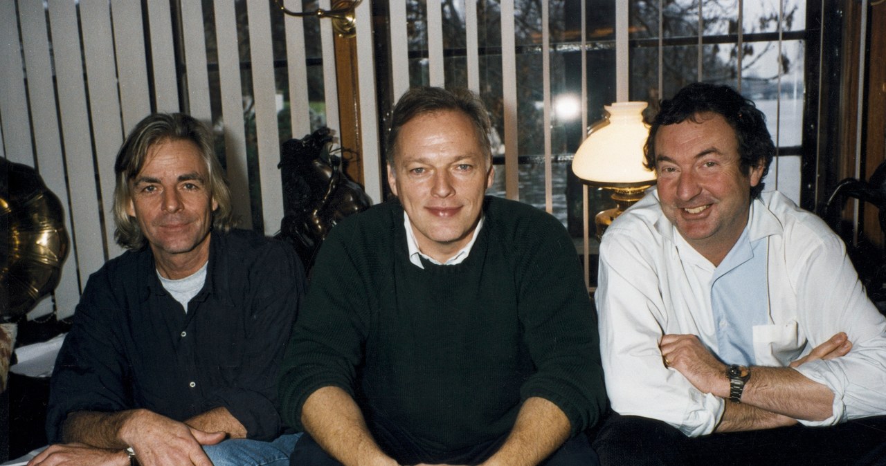 Richard Wright, David Gilmour i Nick Mason (Pink Floyd) w 1994 r. /Sobli/RDB/ullstein bild /Getty Images