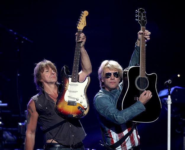 Richie Sambora i Jon Bon Jovi w szczęśliwszych czasach fot. Isaac Brekken /Getty Images/Flash Press Media