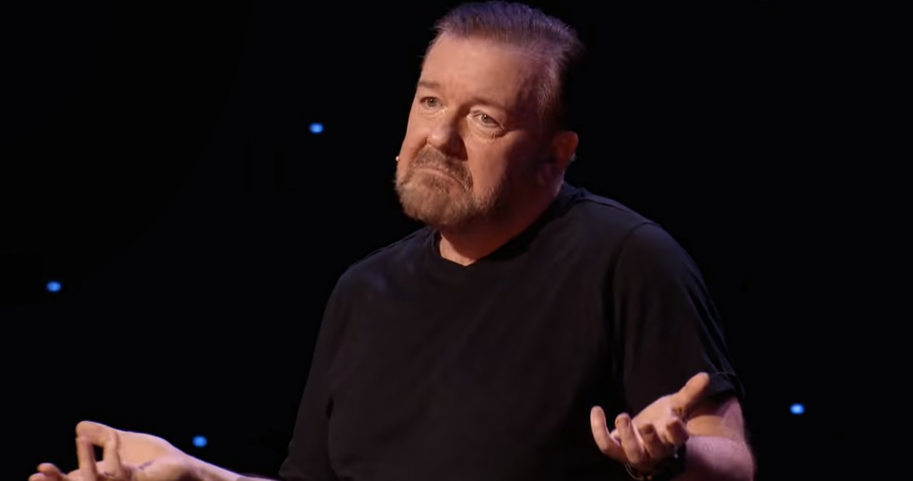 Ricky Garvais w programie komediowym "SuperNature" /Netflix /materiały prasowe