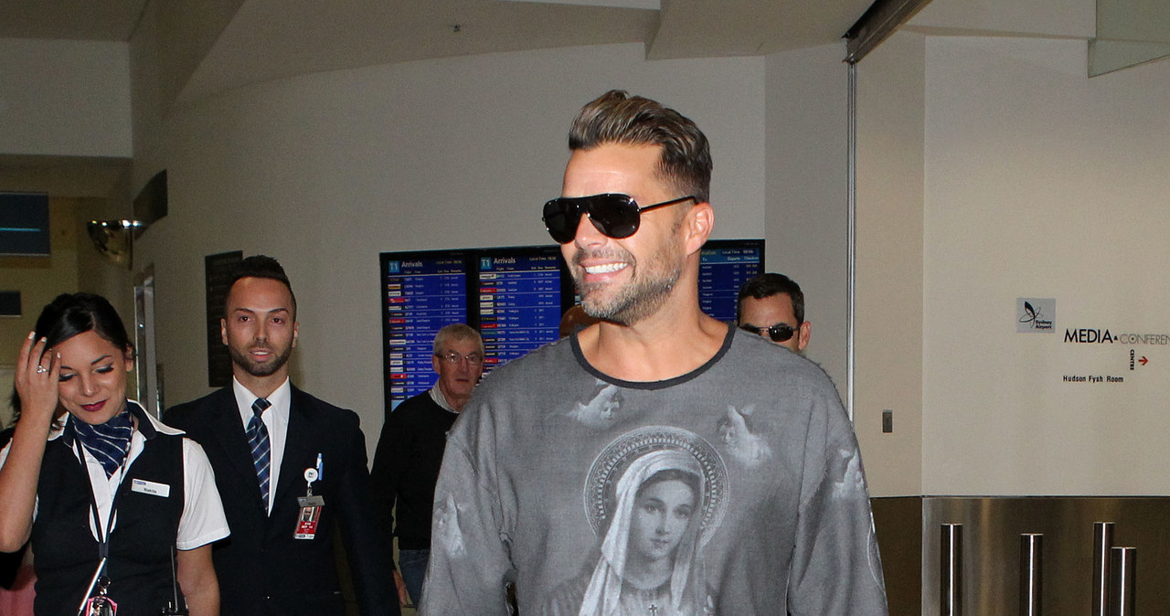 Ricky Martin z synami /Splashnews