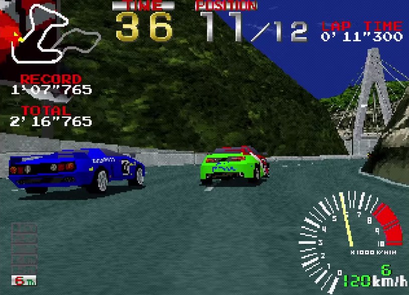 Ridge Racer - szalone wyścigi, które dostarczały maksimum funu /materiały źródłowe