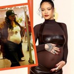 Rihanna chwali się ciążowym brzuszkiem. Tak ubrała się na zakupy