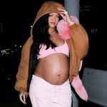 Rihanna dalej szaleje! Najpierw ciążowy brzuszek, a teraz odważna sesja z mężem i maleństwem