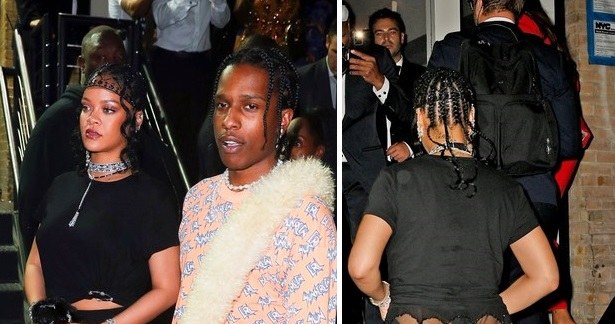 Rihanna i A$AP Rocky na after-party Met Gali 2021 /Agencja FORUM