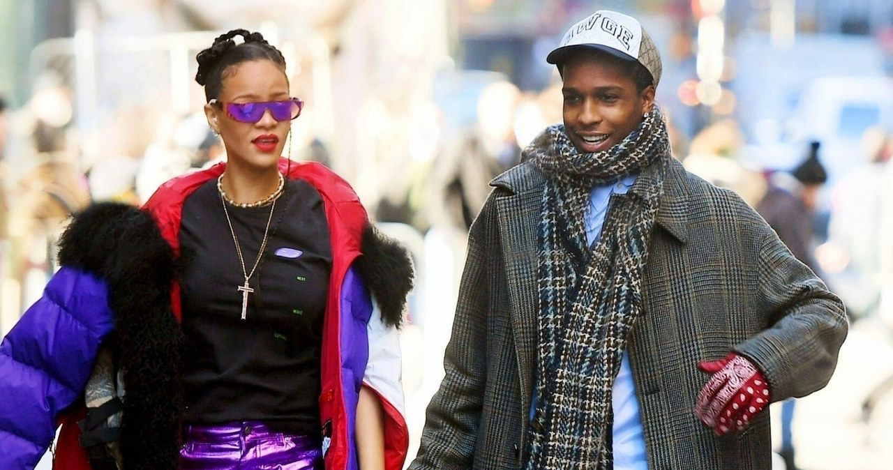 Rihanna i Asap Rocky oczekują swojego pierwszego dziecka /BACKGRID /East News