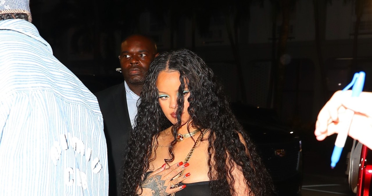Rihanna i ASAP Rocky  w Miami /BlayzenPhotos / BACKGRID/EAST NEWS /Agencja FORUM