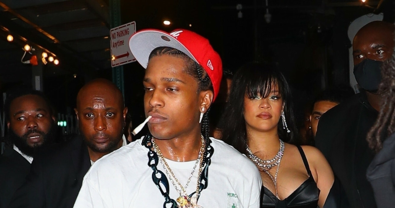 Rihanna i ASAP Rocky w Nowym Jorku /ROGA /East News