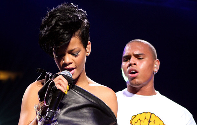Rihanna i Chris Brown, fot. Scott Gries &nbsp; /Getty Images/Flash Press Media