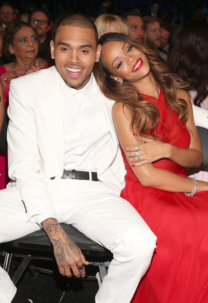 Rihanna i Chris Brown /Christopher Polk /Getty Images