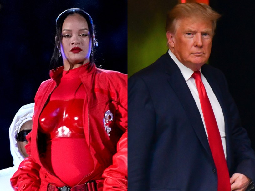 Rihanna i Donald Trump /Getty Images