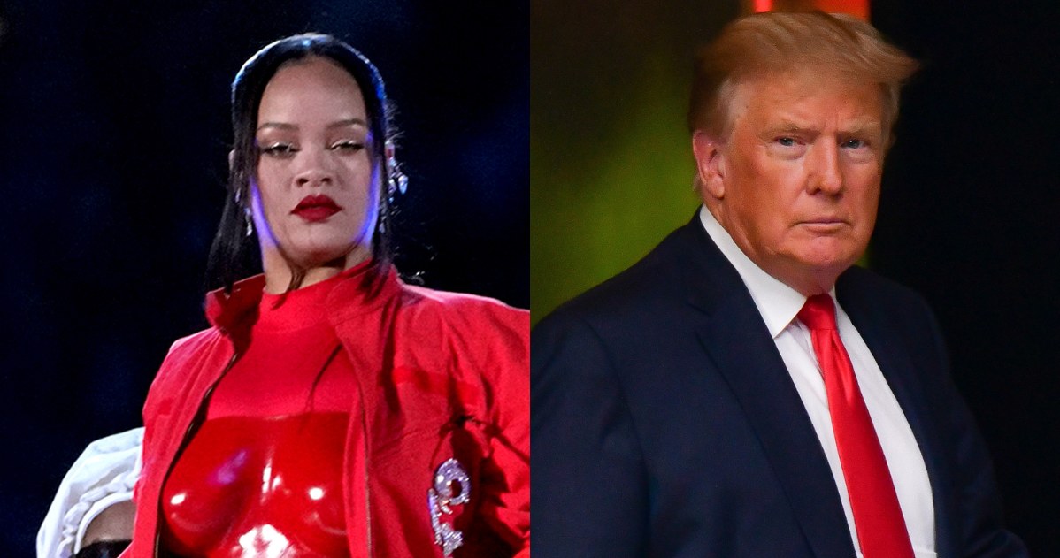 Rihanna i Donald Trump /Getty Images