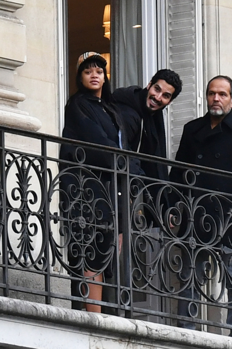 Rihanna i Hassan Jameel podczas wyjazdu do Paryża / East News  /East News