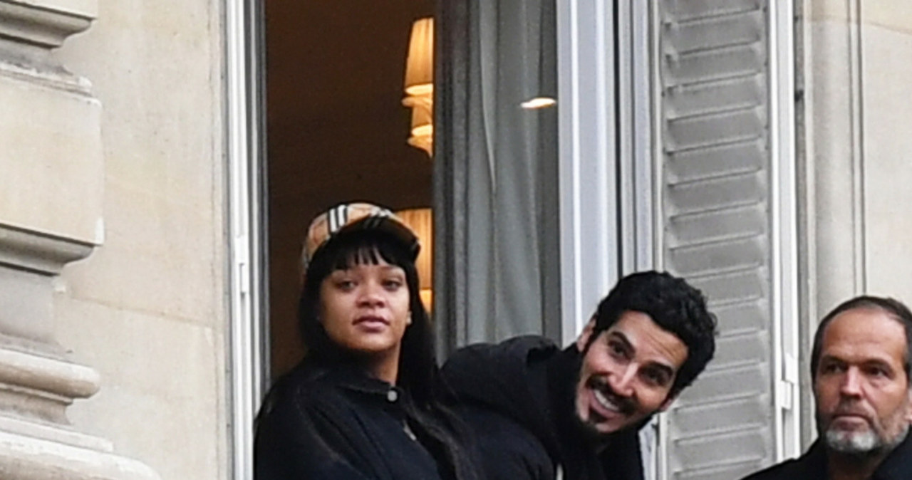 Rihanna i Hassan Jameel podczas wyjazdu do Paryża / East News  /East News