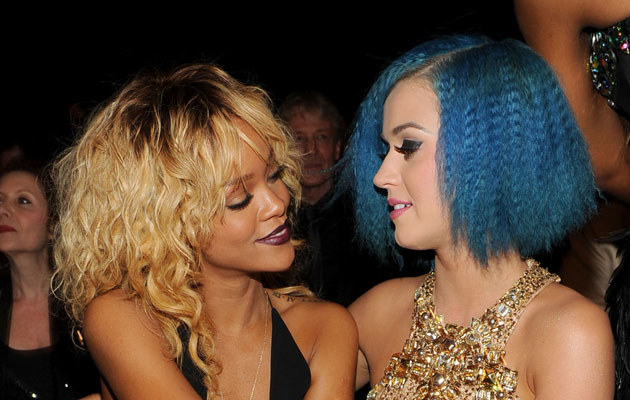Rihanna i Katy Perry /Larry Busacca /Getty Images