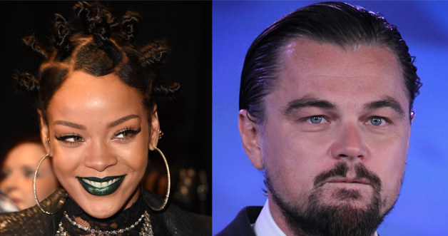 Rihanna i Leonardo DiCaprio /Jason Merritt, Alex Wong /Getty Images