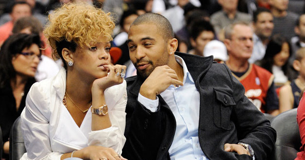 Rihanna i Matt Kemp, fot. Kevork Djansezian &nbsp; /Getty Images/Flash Press Media