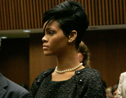 Rihanna w sądzie fot. Pool /Getty Images/Flash Press Media