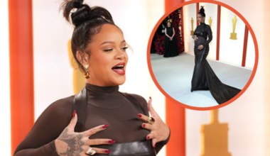 Rihanna z dumą prezentowała ciążowe krągłości podczas Oscarów. Uwagę przyciągnął jeden szczegół