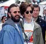 Ringo Starr z żoną /