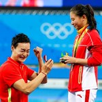 Rio 2016. Chińska skoczkini do wody zdobyła medal... i narzeczonego
