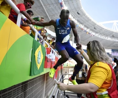 Rio 2016. Will Claye oświadczył się zaraz po zdobyciu medalu