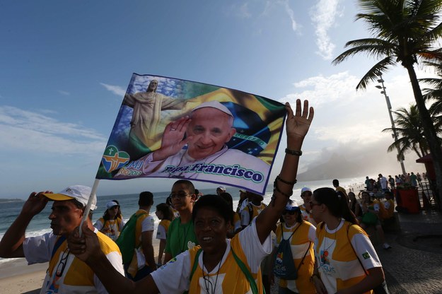 Rio de Janeiro jest przygotowane na przyjazd papieża /MARCELO SAYAO /PAP/EPA