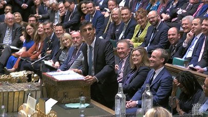 Rishi Sunak w ogniu pytań posłów. Jak sobie poradził? 