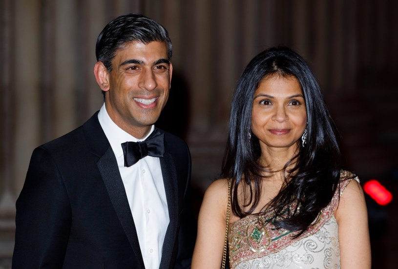 Rishi Sunak z żoną /Max Mumby/Indigo/Getty Images /Getty Images
