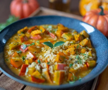 Risotto jak od włoskiej nonny. W tym wydaniu ma bardzo jesienny charakter